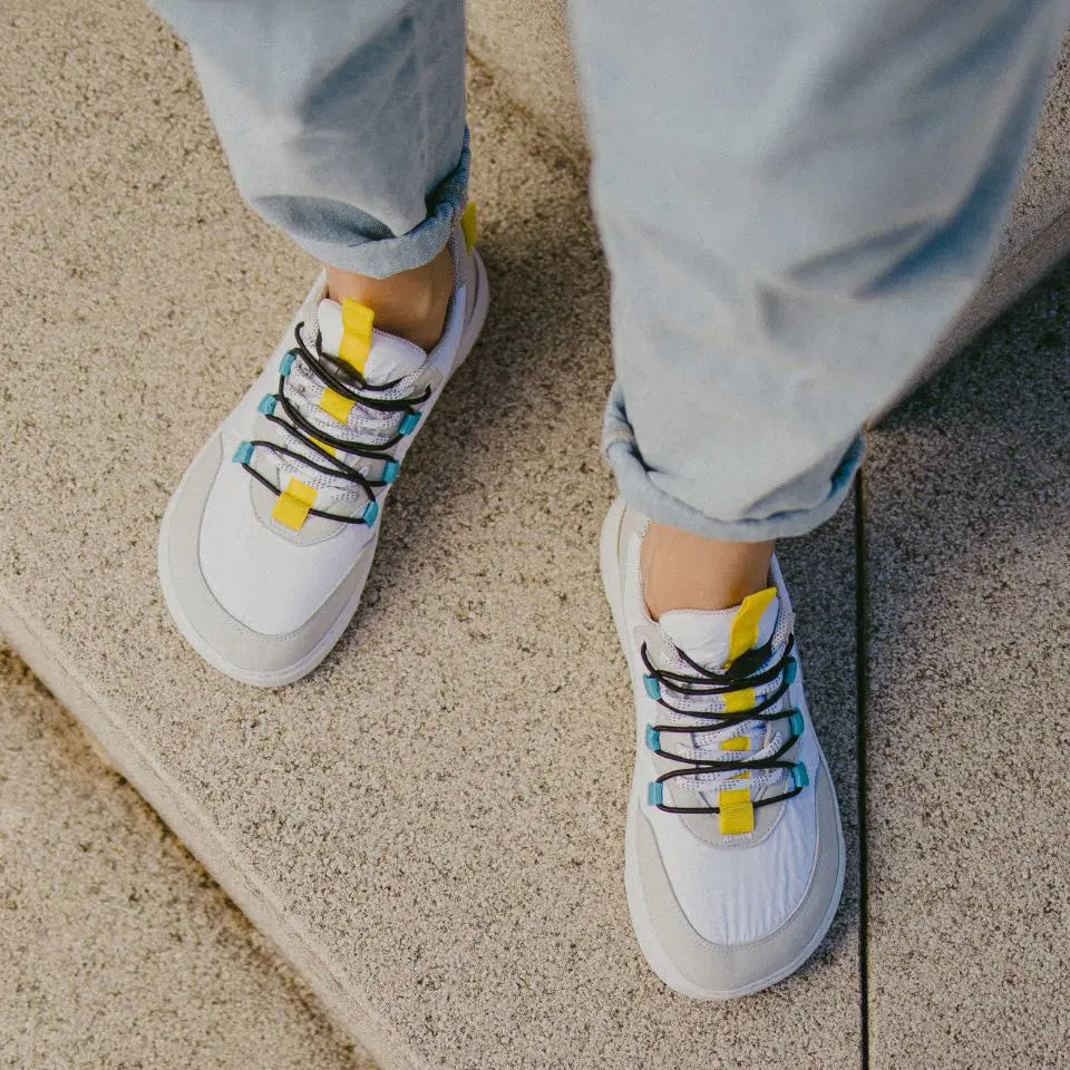 Barefoot Sneakers Barebarics Revive - White & Grey