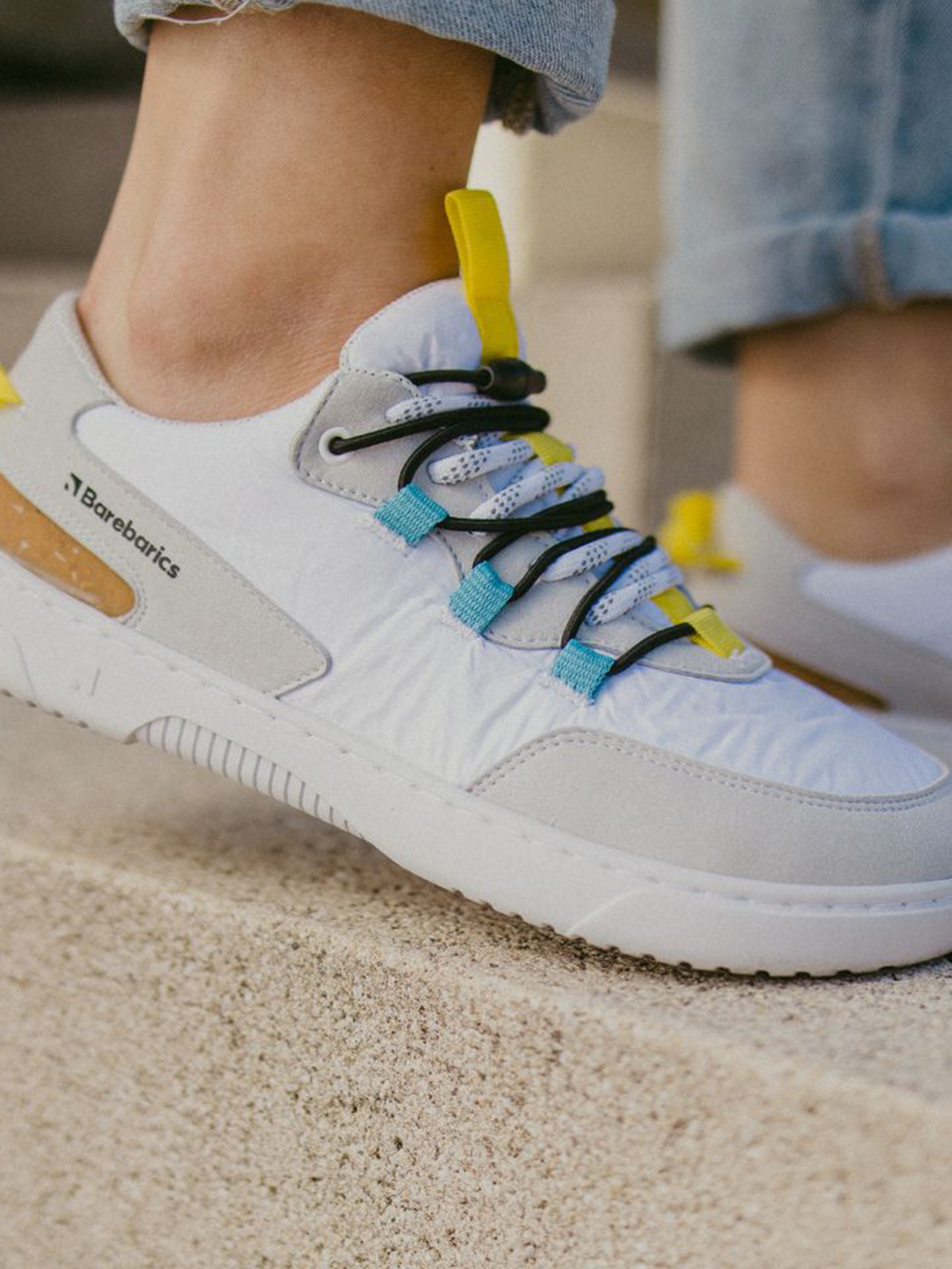 Barfußschuhe Barebarics Revive - White & Grey