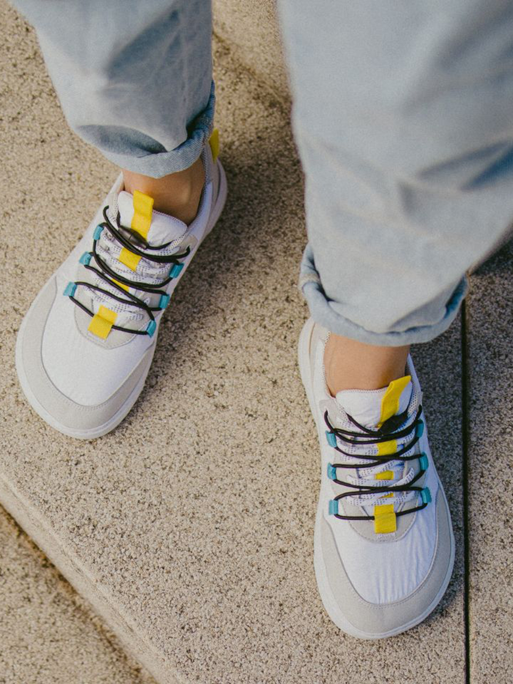 Barfußschuhe Barebarics Revive - White & Grey