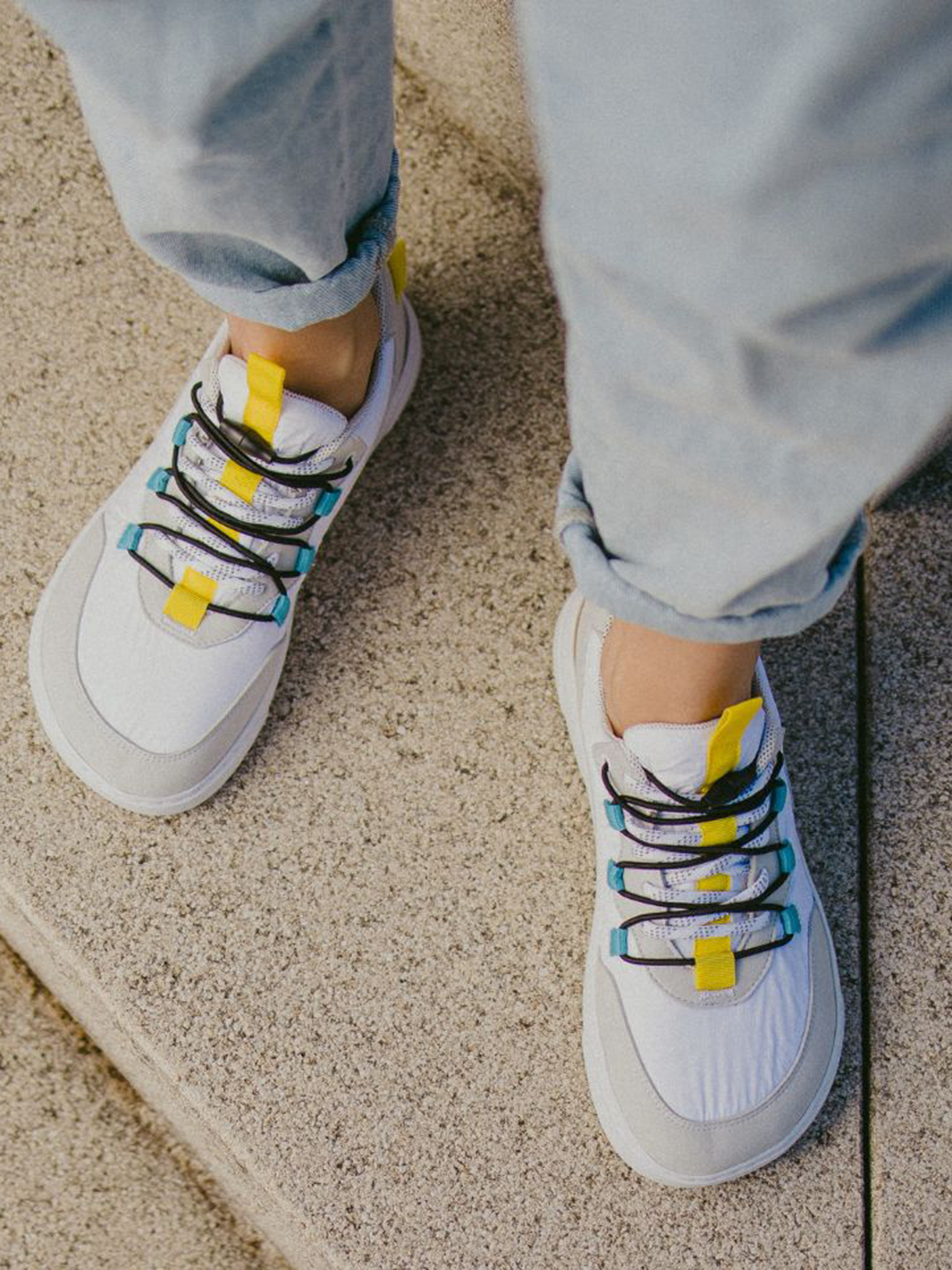 Barfußschuhe Barebarics Revive - White & Grey