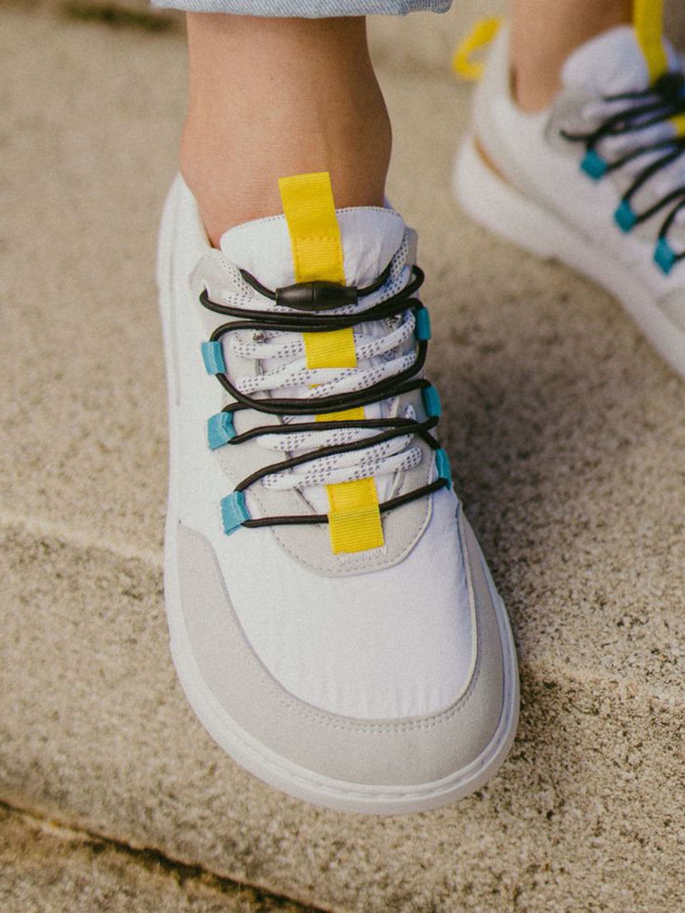 Barfußschuhe Barebarics Revive - White & Grey