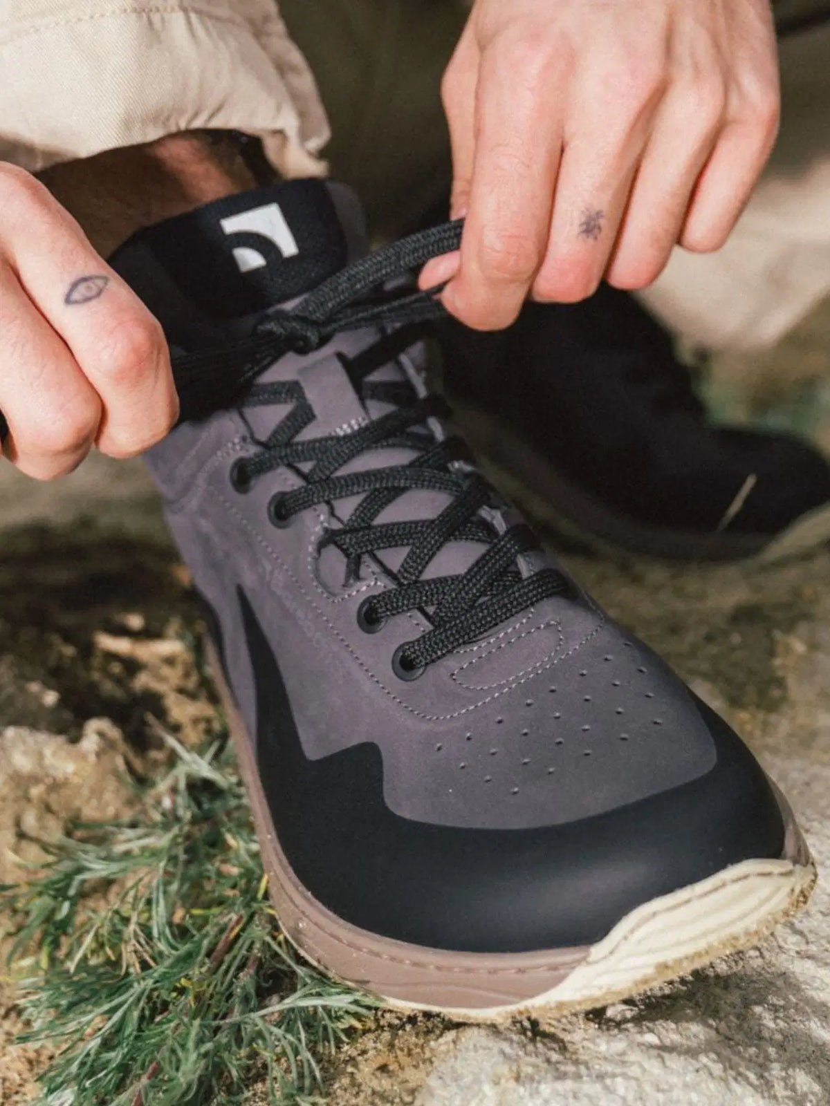 Barfußschuhe Barebarics Trekker - Dunkelgrau