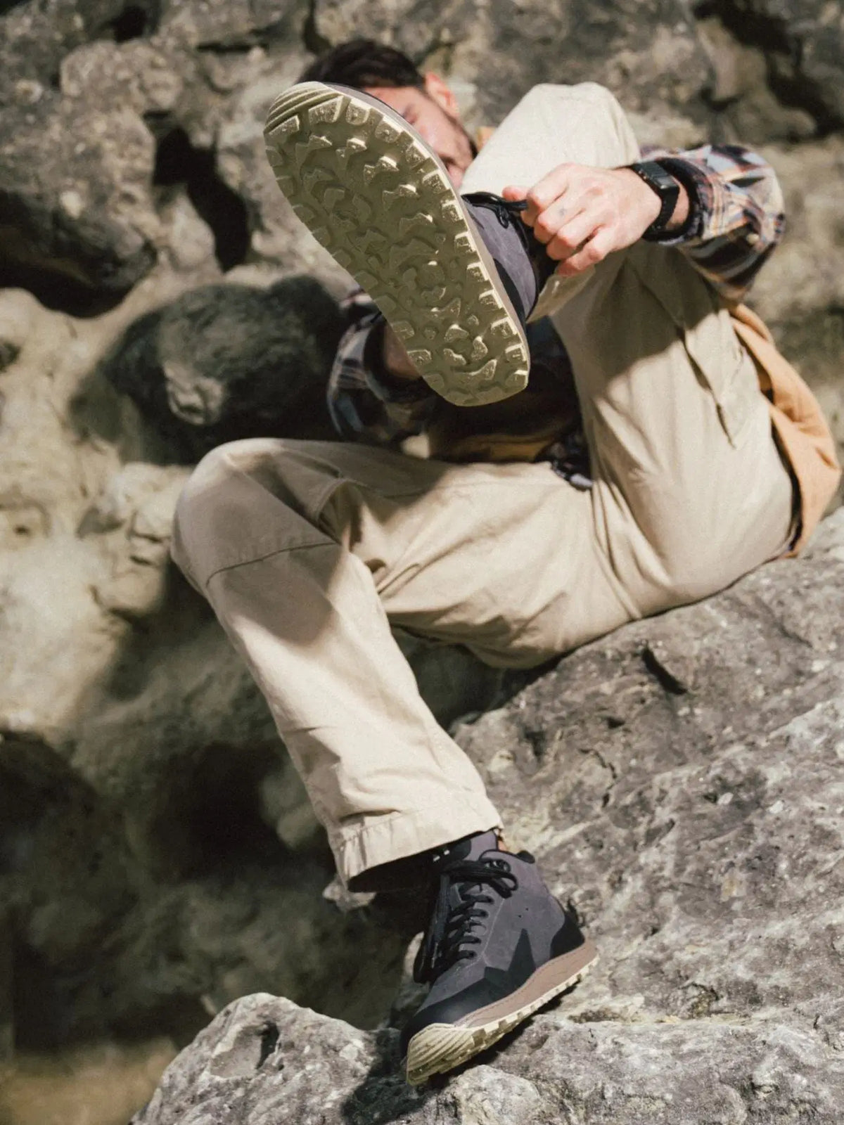 Barfußschuhe Barebarics Trekker - Dunkelgrau