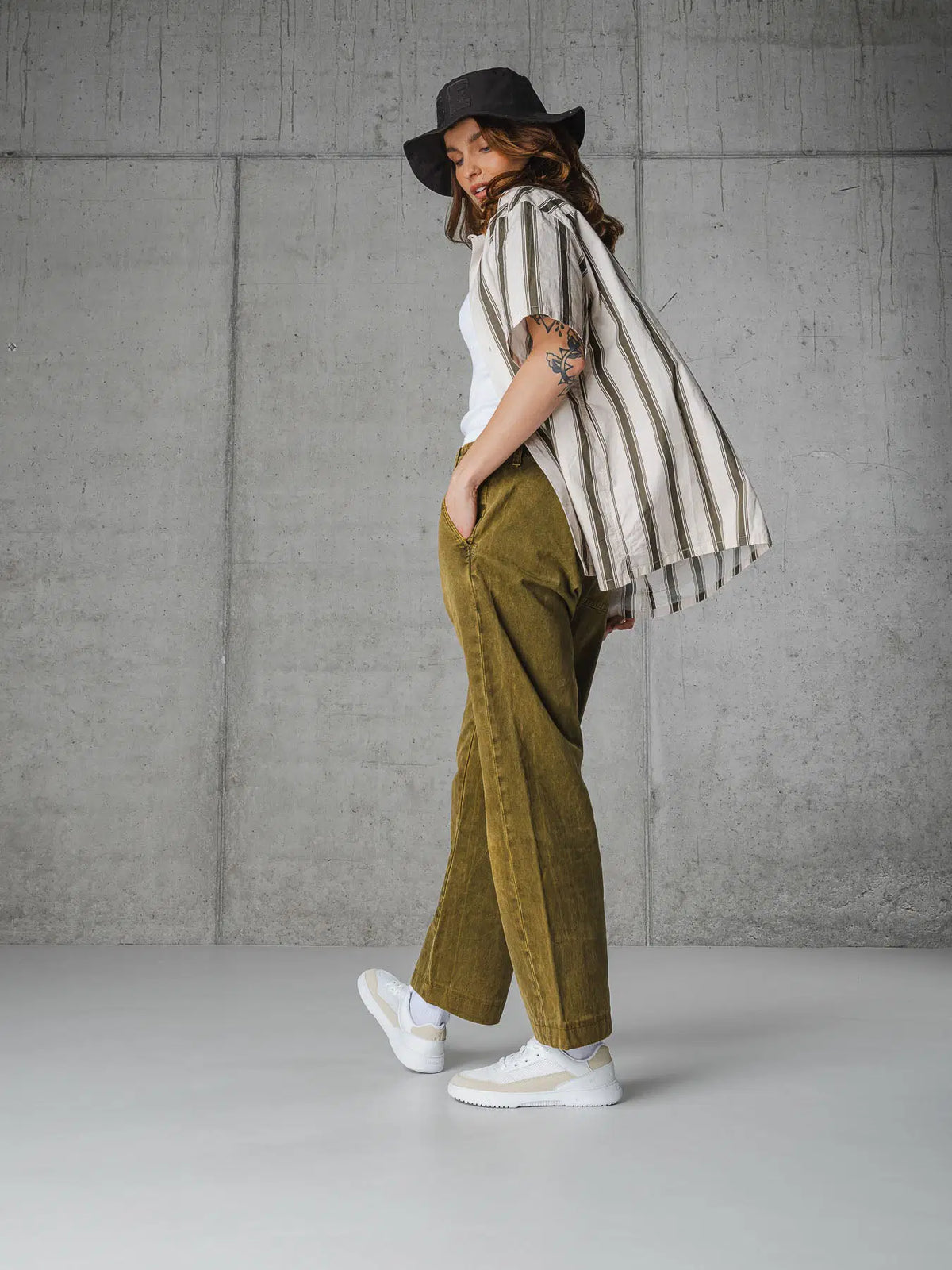 Barefoot Sneakers Barebarics Vaporo - White & Beige