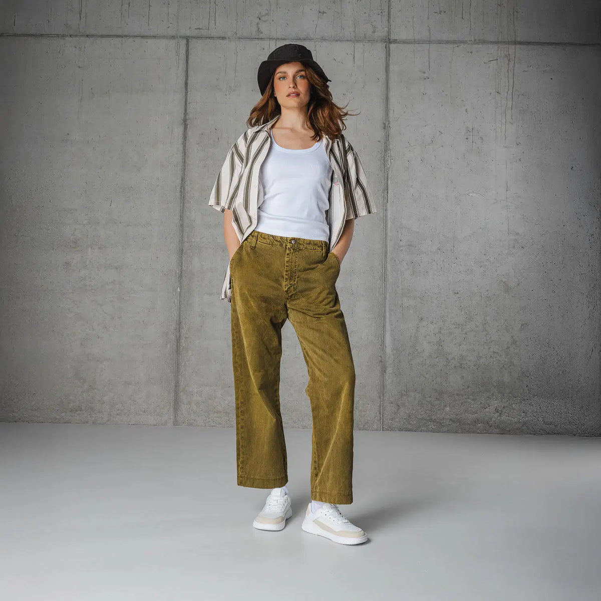 Barefoot Sneakers Barebarics Vaporo - White & Beige