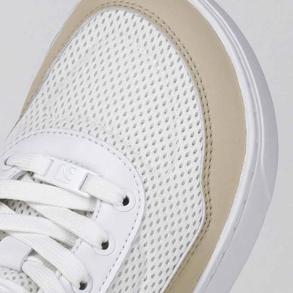 Barefoot Sneakers Barebarics Vaporo - White & Beige