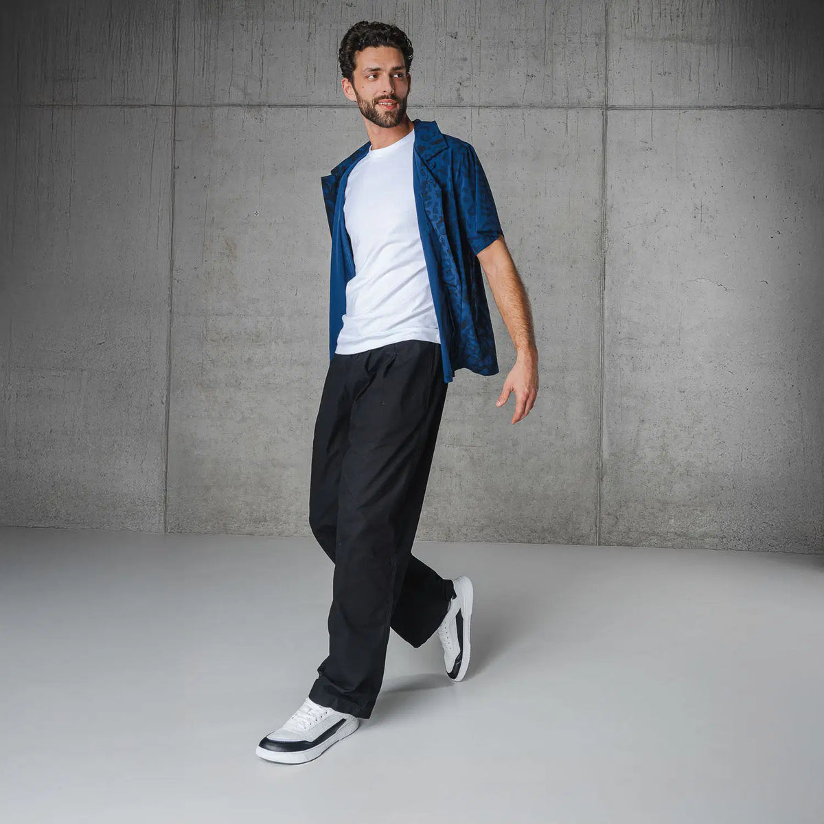 Barfuß-Sneaker Barebarics Vaporo – Weiß & Schwarz