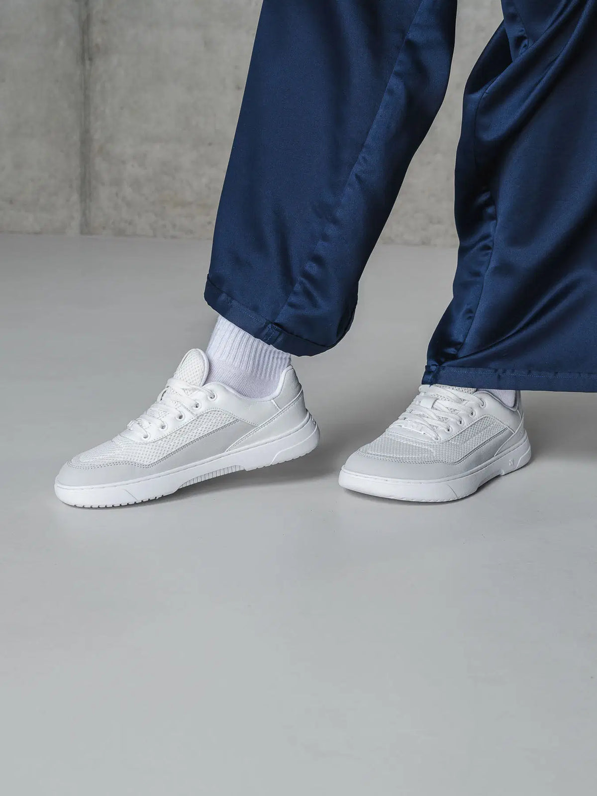 Barfuß Sneaker Barebarics Vaporo - White & Light Grey