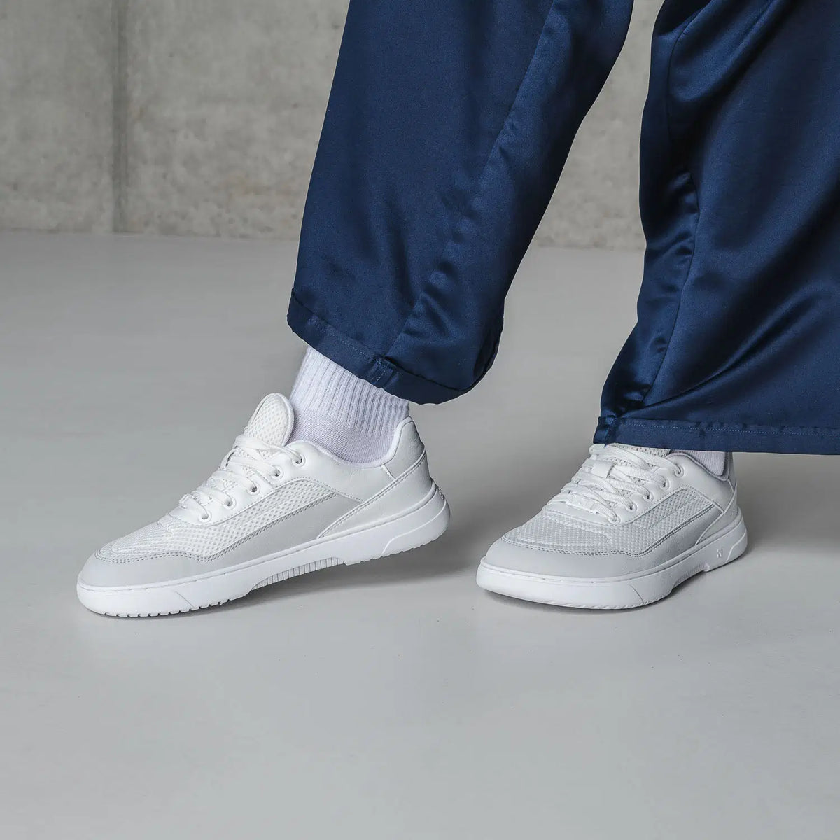 Barfuß Sneaker Barebarics Vaporo - White & Light Grey