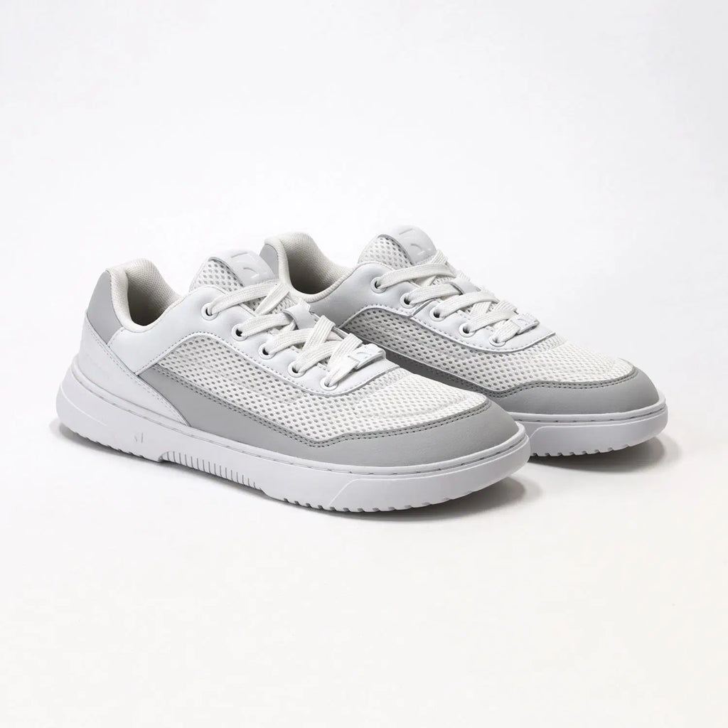 Barfuß Sneaker Barebarics Vaporo - White & Light Grey