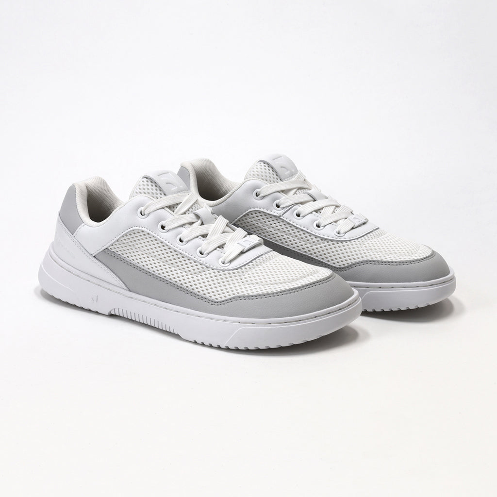 Barfuß Sneaker Barebarics Vaporo - White & Light Grey
