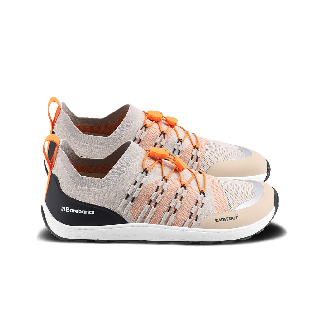 Barfuß-Sneaker Barebarics Voyager - Beige & Weiß