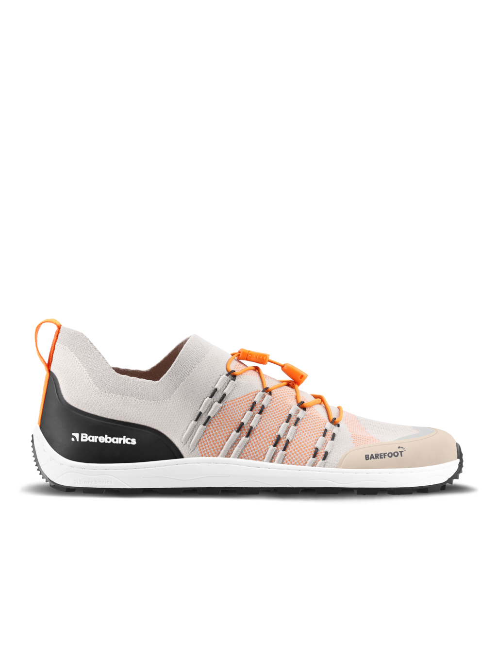 Barfuß-Sneaker Barebarics Voyager - Beige & Weiß