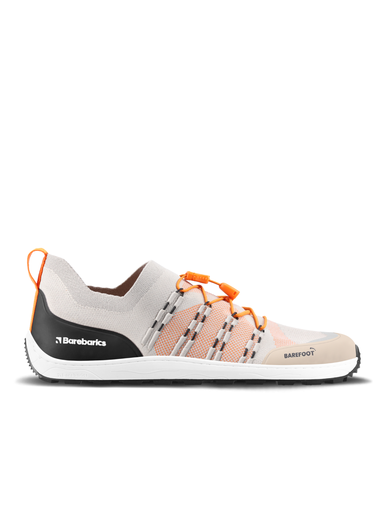 Barfuß-Sneaker Barebarics Voyager - Beige & Weiß