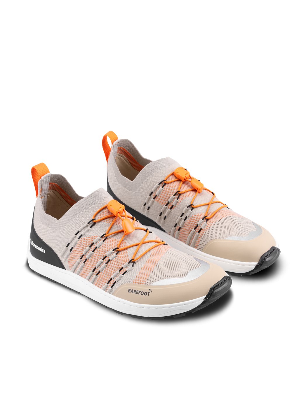 Barfuß-Sneaker Barebarics Voyager - Beige & Weiß