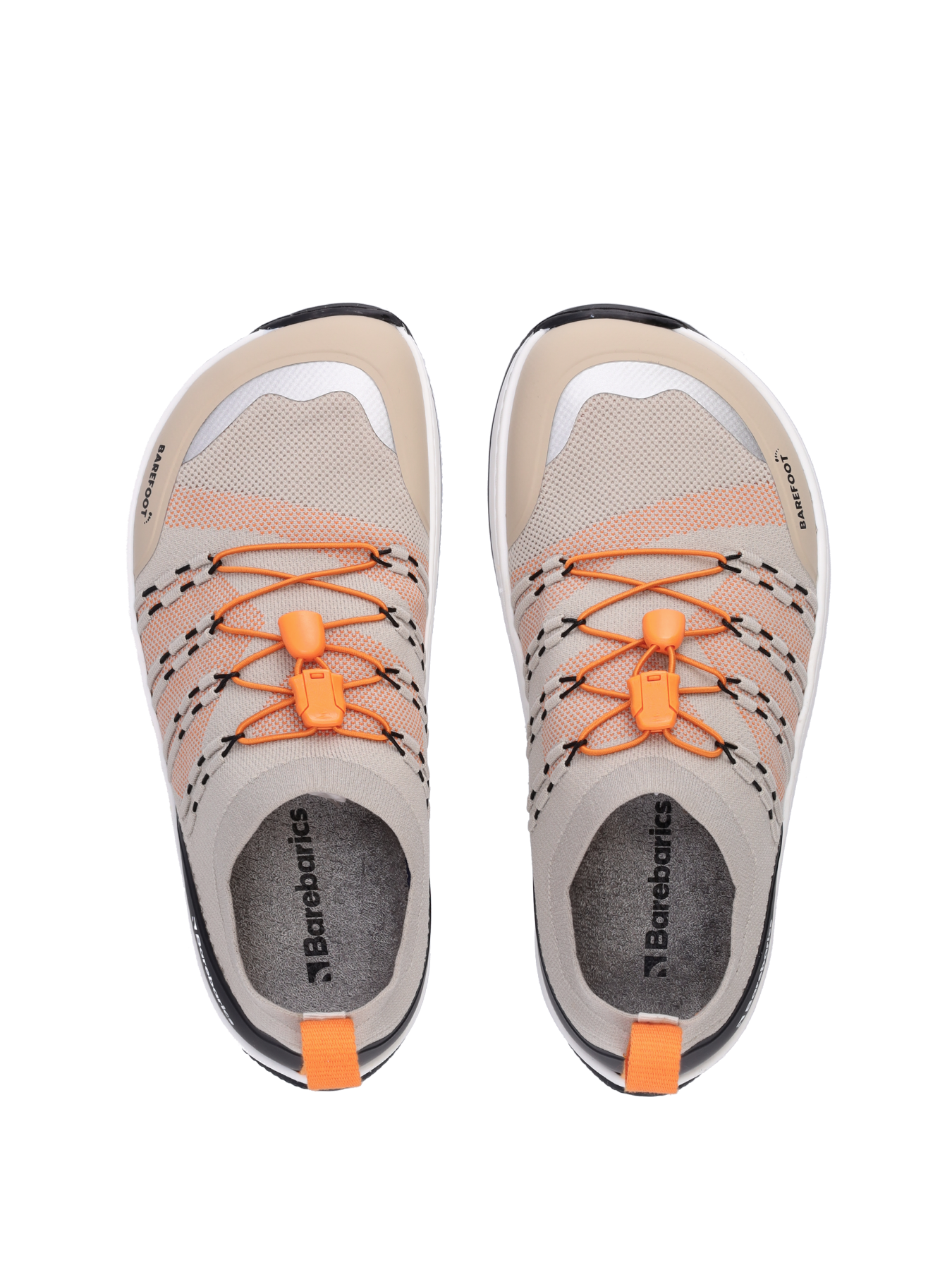 Barfuß-Sneaker Barebarics Voyager - Beige & Weiß