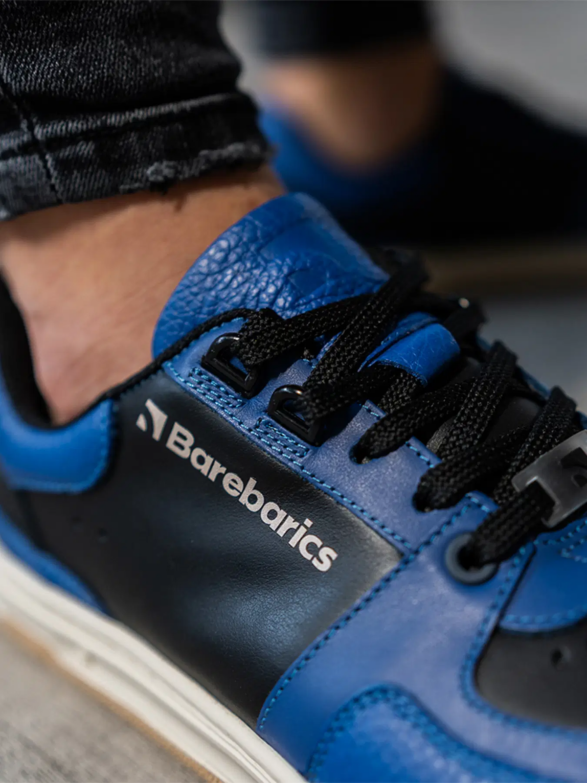 Barfuß-Sneaker Barebarics Wave - Schwarz & Blau