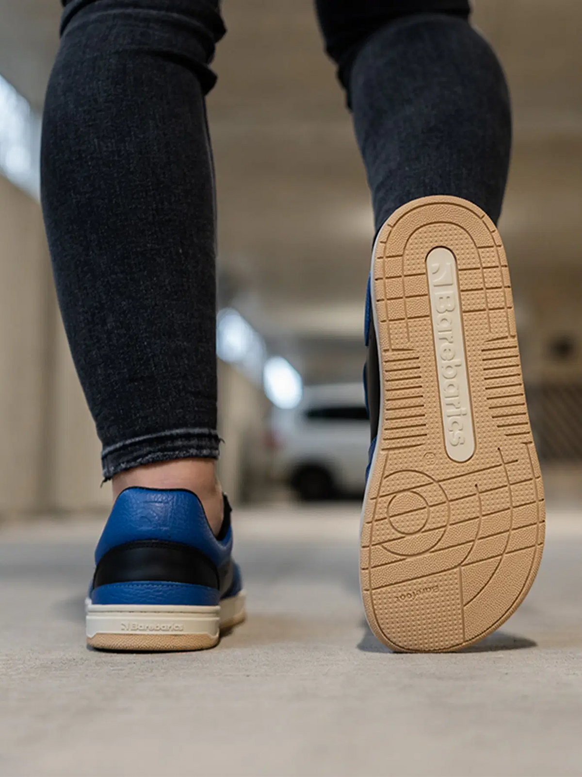 Barfuß-Sneaker Barebarics Wave - Schwarz & Blau