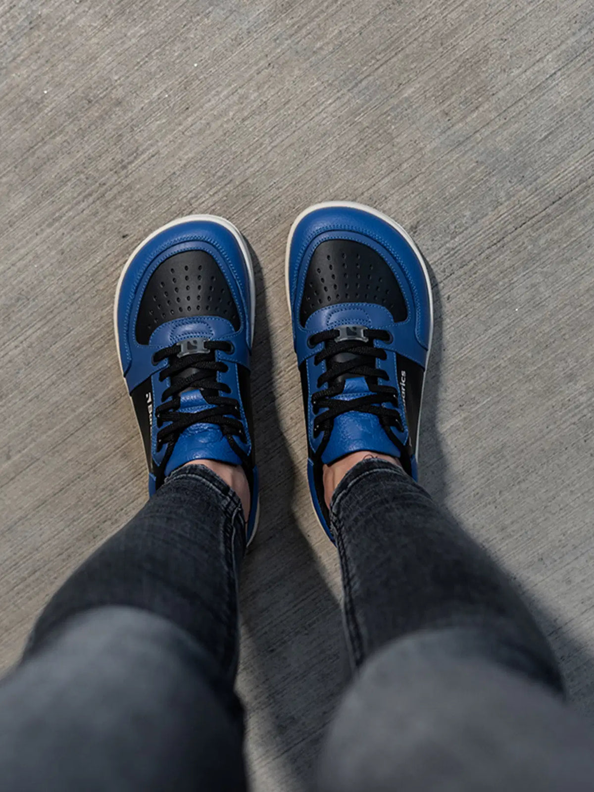 Barfuß-Sneaker Barebarics Wave - Schwarz & Blau