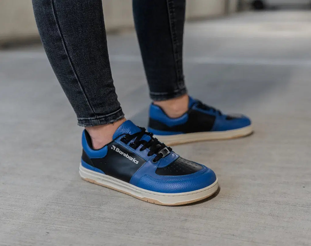 Barfuß-Sneaker Barebarics Wave - Schwarz & Blau