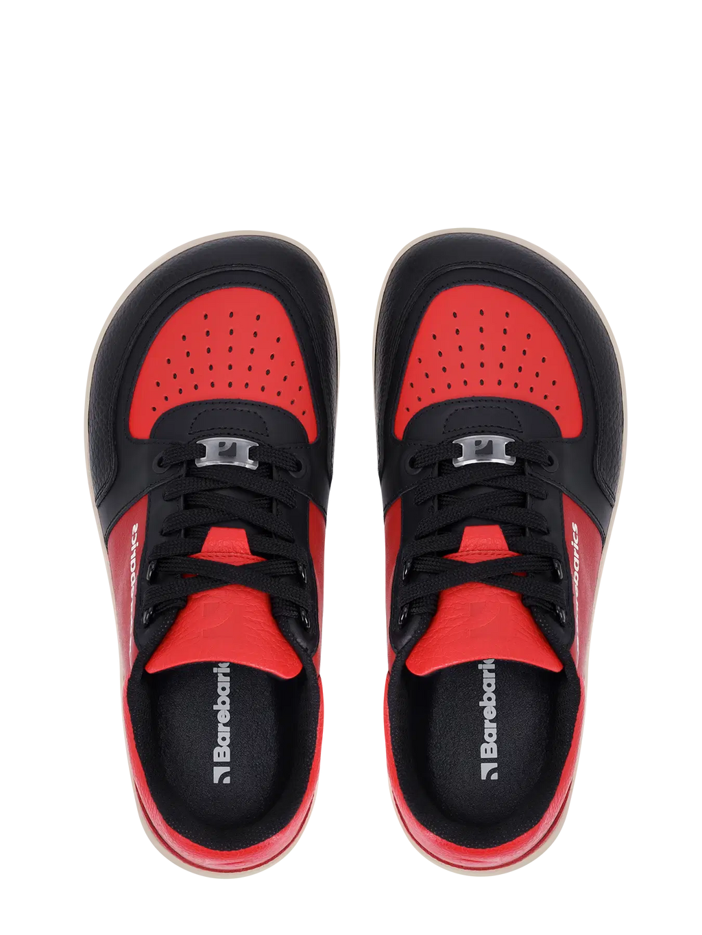 Barefoot Sneakers Barebarics Wave - Black & Red