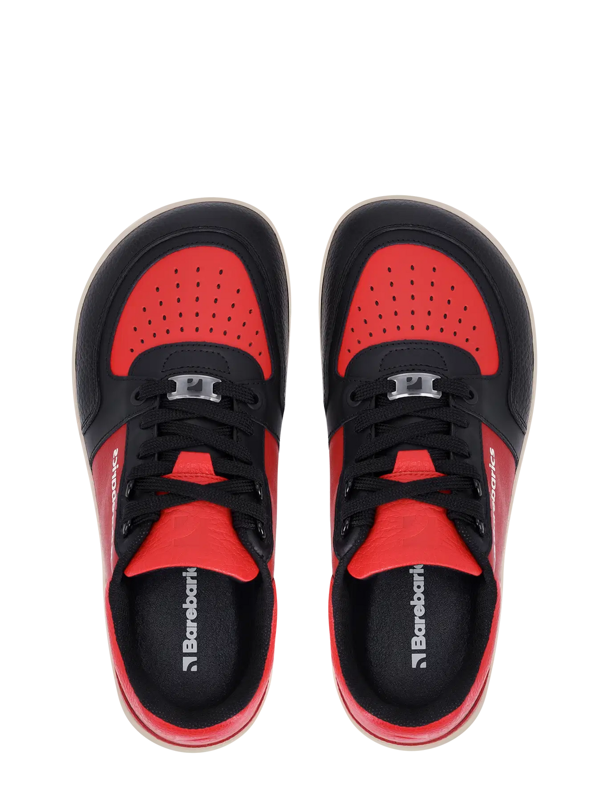 Barefoot Sneakers Barebarics Wave - Black & Red