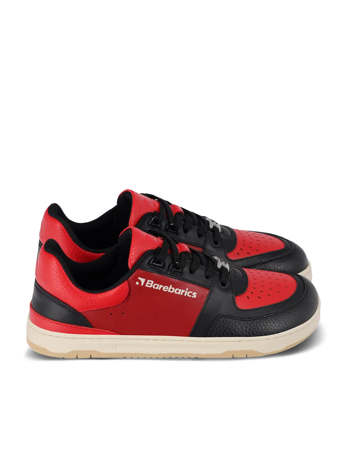 Barefoot Sneakers Barebarics Wave - Black & Red