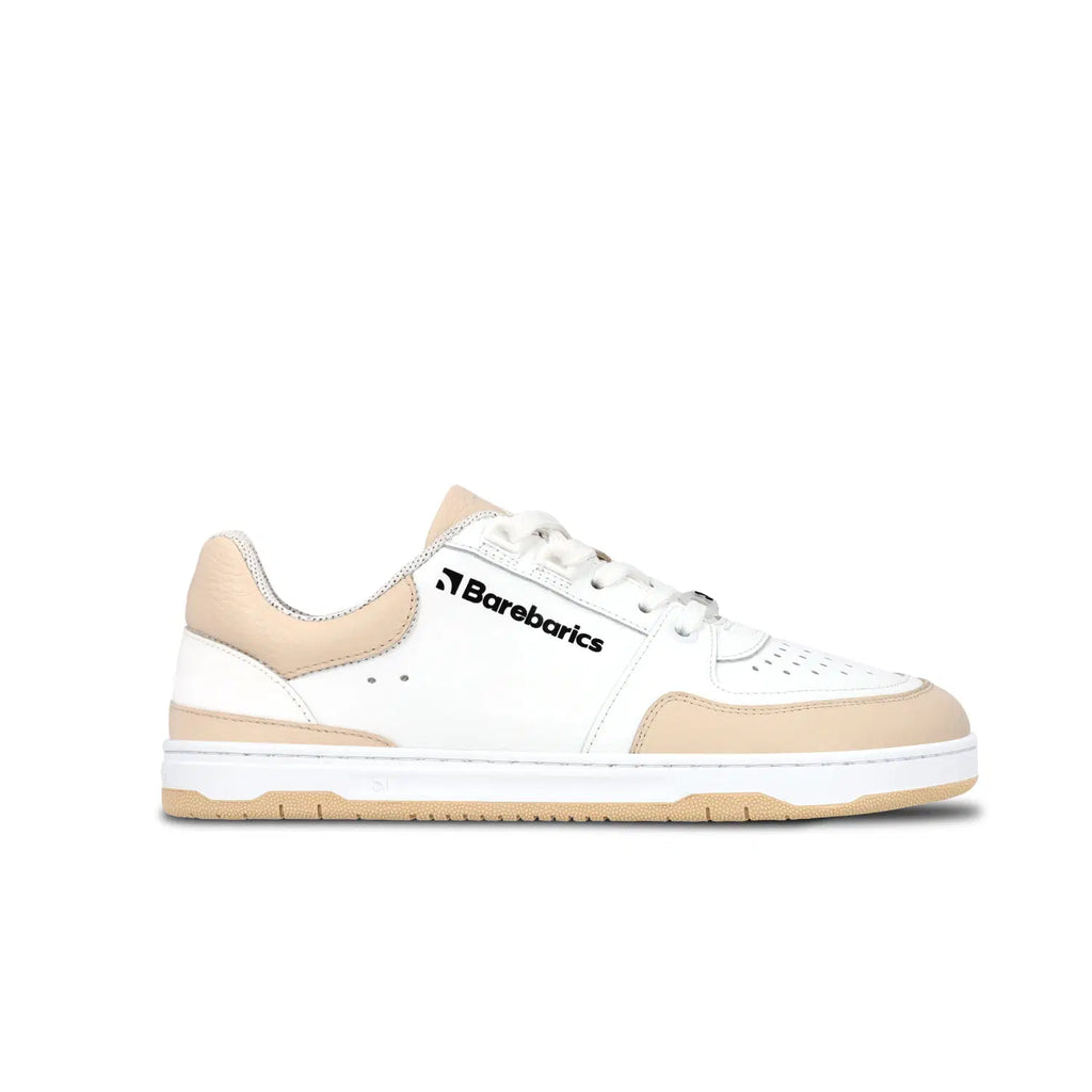 Barfuß-Sneaker Barebarics Wave - White & Beige