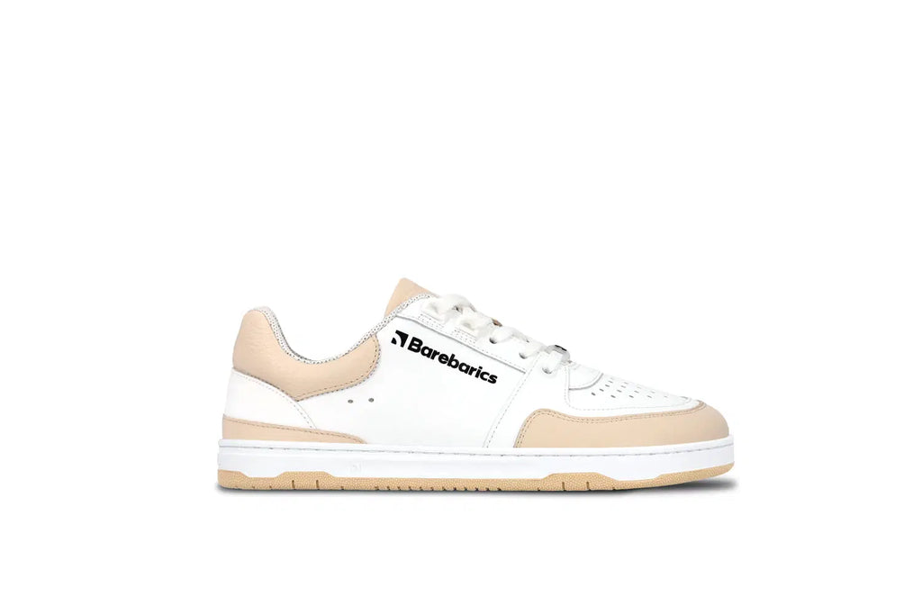 Barfuß-Sneaker Barebarics Wave - White & Beige