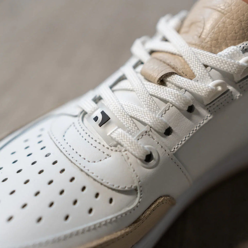 Barfuß-Sneaker Barebarics Wave - White & Beige