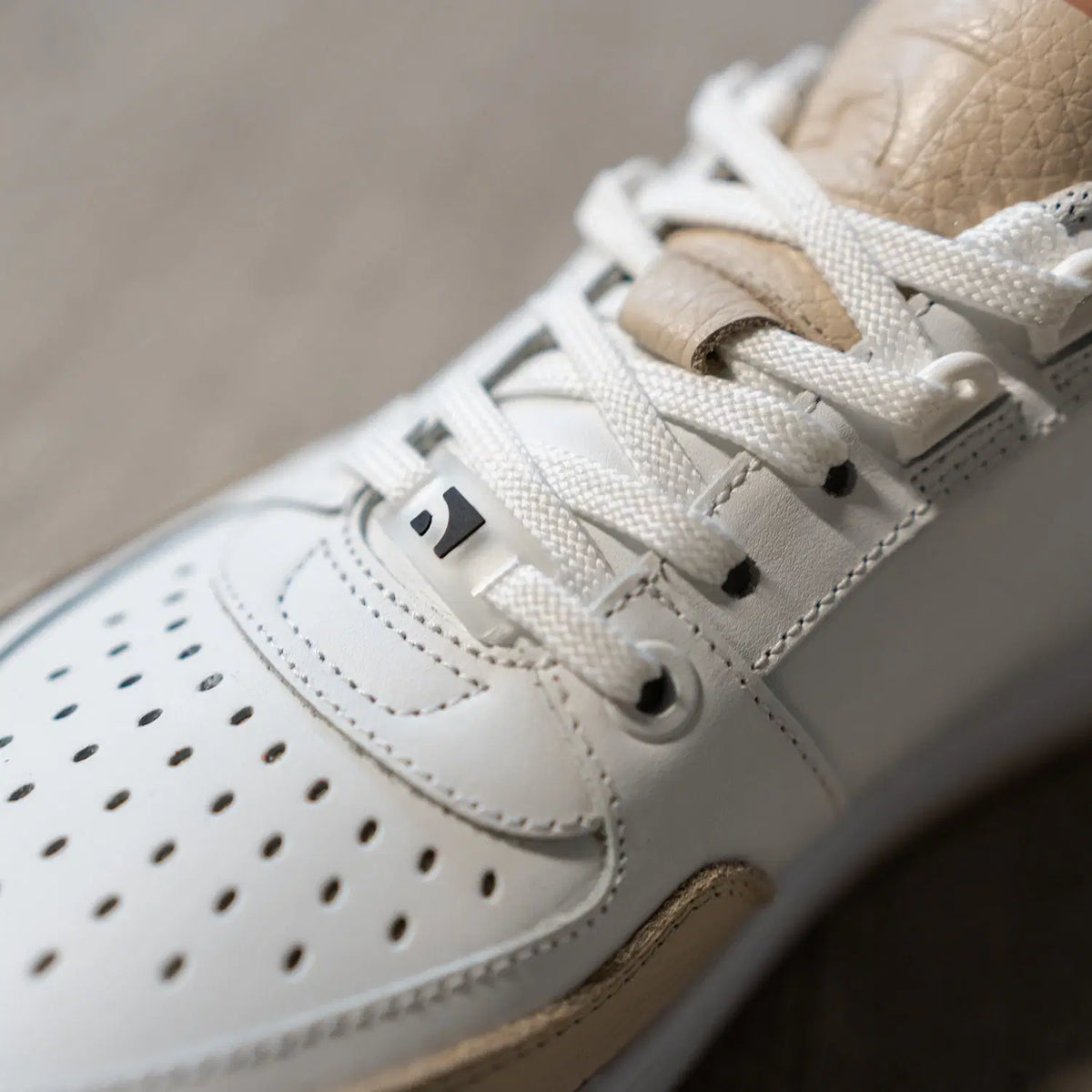 Barfuß-Sneaker Barebarics Wave - White & Beige