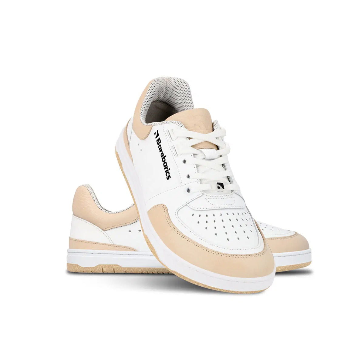 Barfuß-Sneaker Barebarics Wave - White & Beige