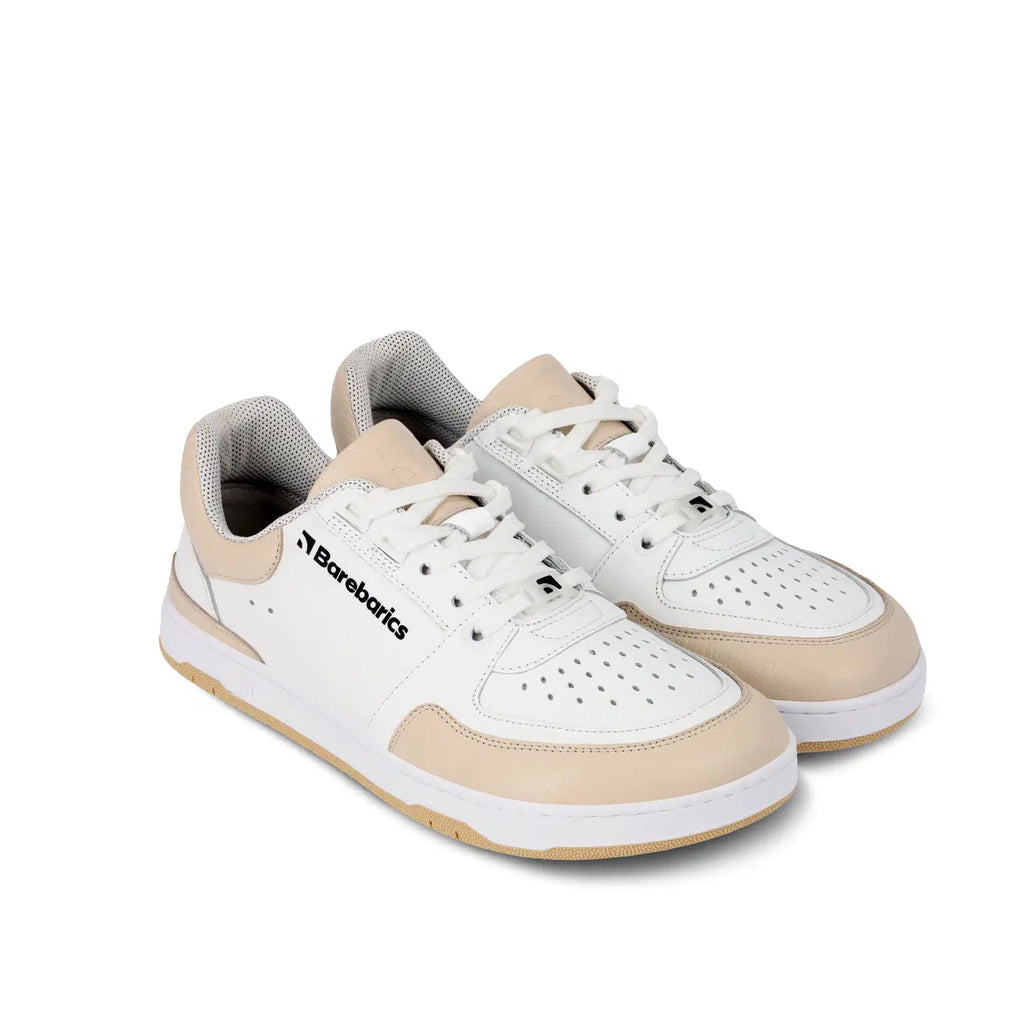 Barfuß-Sneaker Barebarics Wave - White & Beige