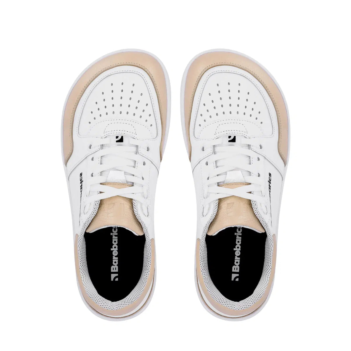Barfuß-Sneaker Barebarics Wave - White & Beige