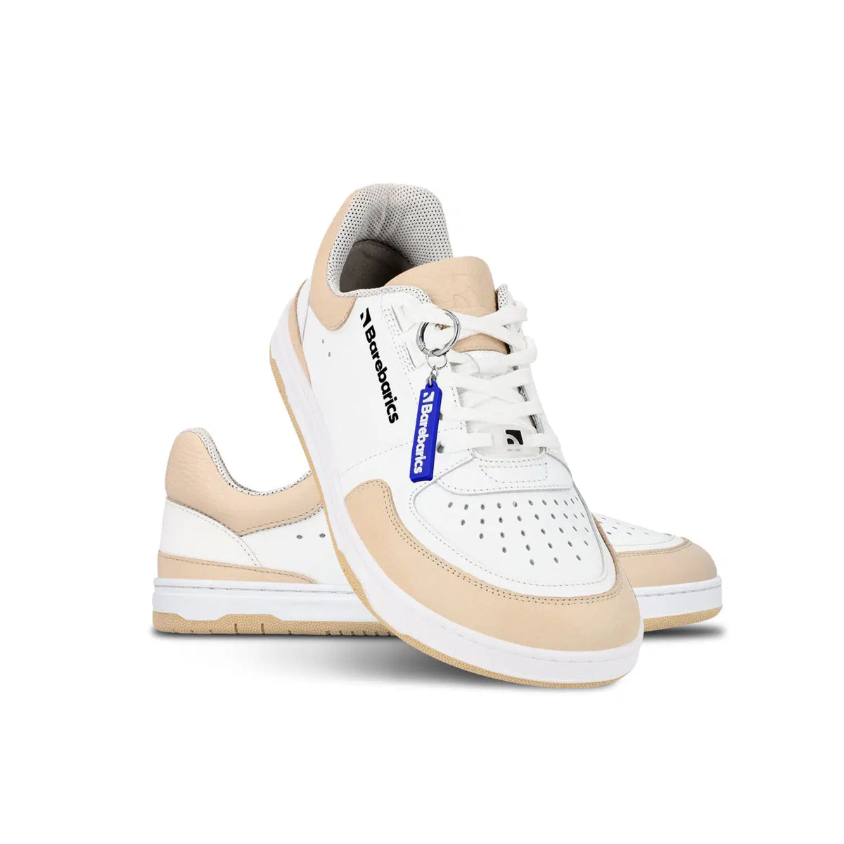 Barfuß-Sneaker Barebarics Wave - White & Beige