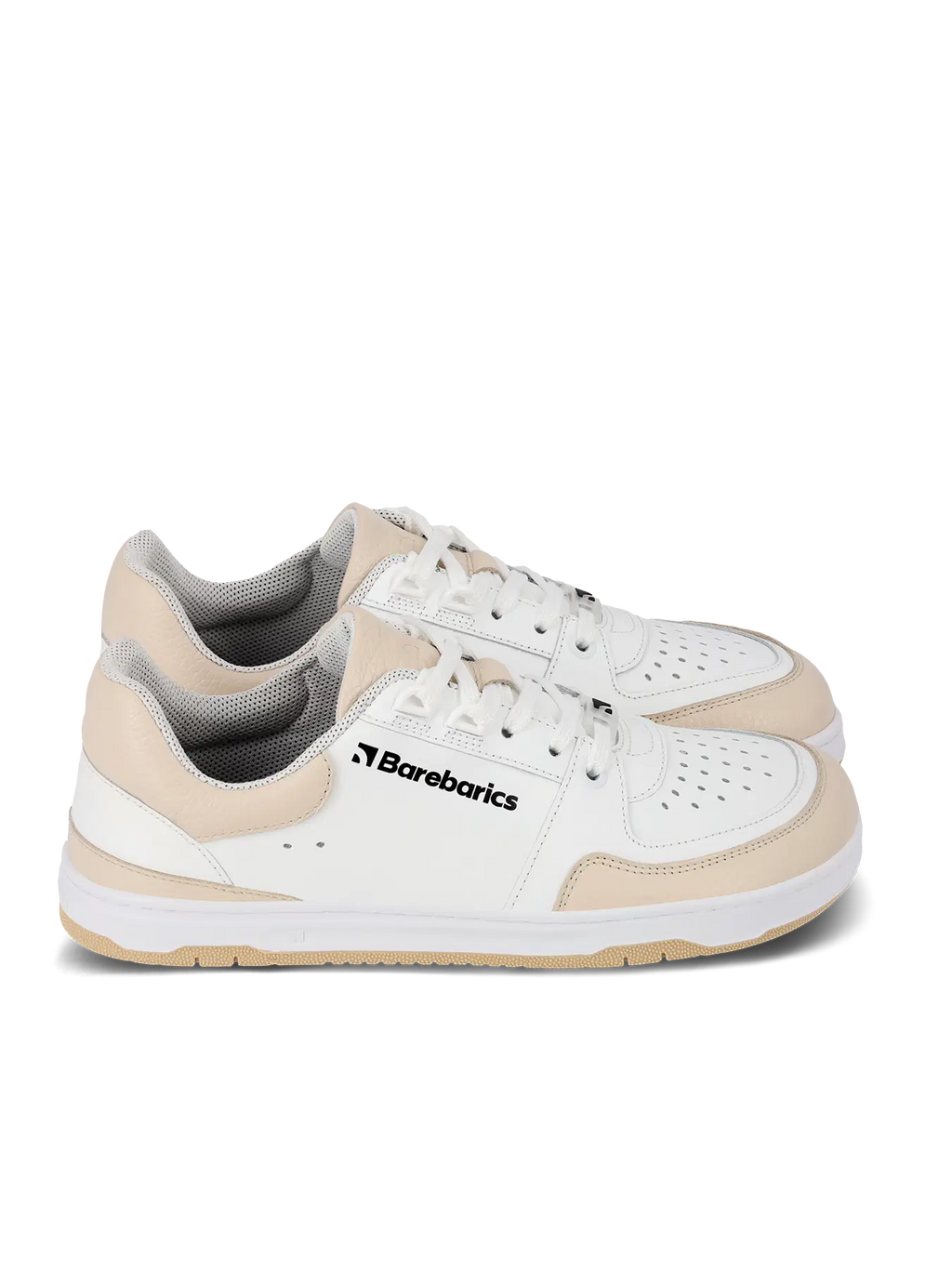 Barfuß-Sneaker Barebarics Wave - White & Beige