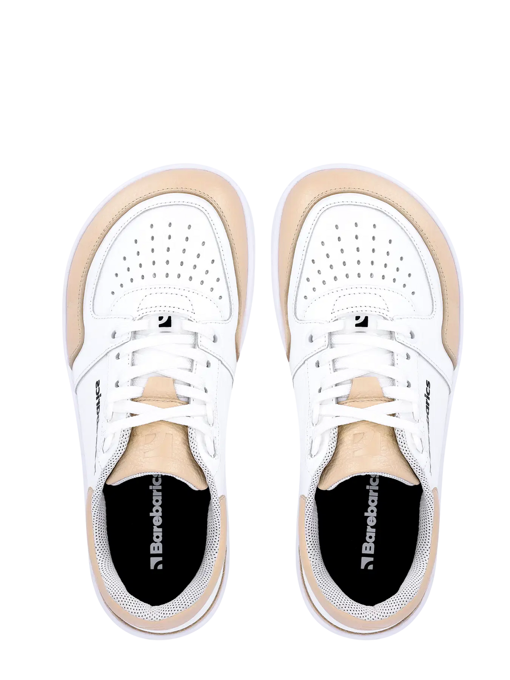 Barfuß-Sneaker Barebarics Wave - White & Beige