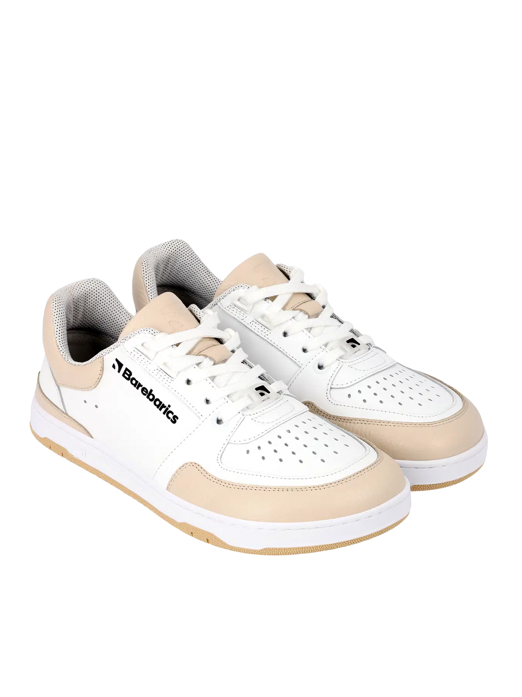 Barfuß-Sneaker Barebarics Wave - White & Beige