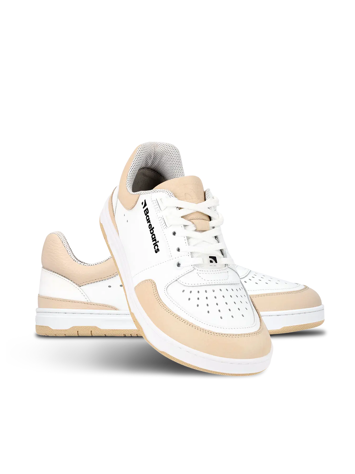 Barfuß-Sneaker Barebarics Wave - White & Beige