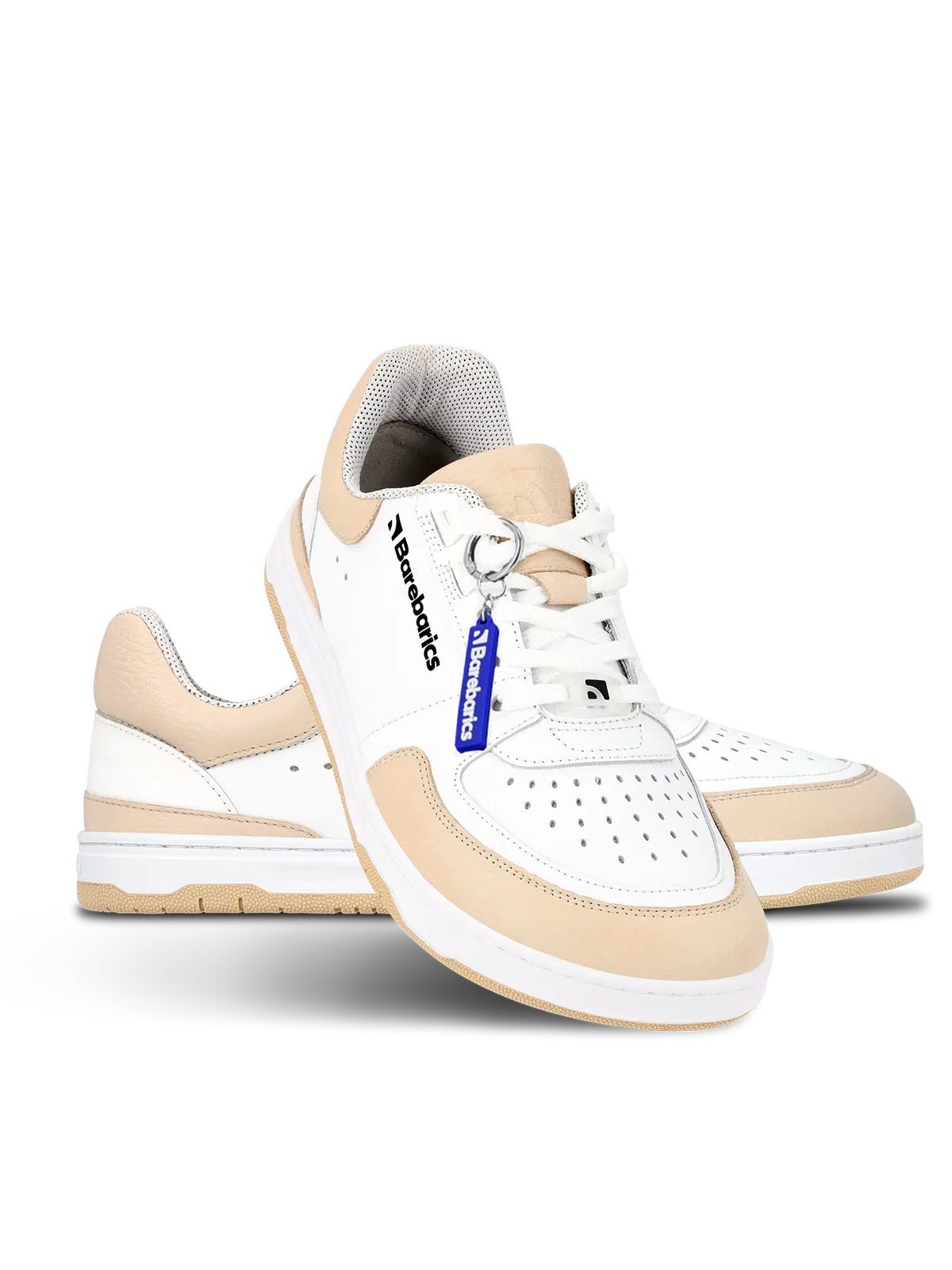Barfuß-Sneaker Barebarics Wave - White & Beige
