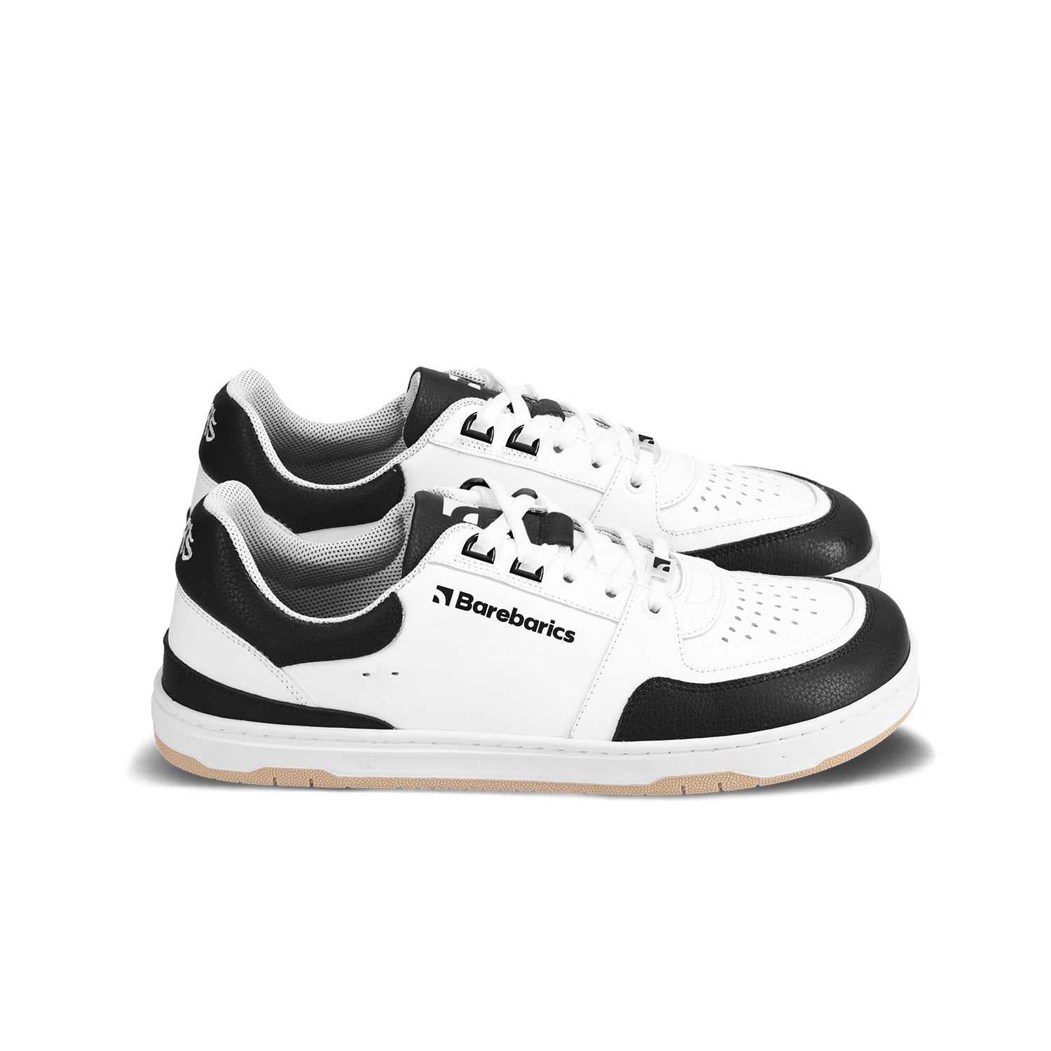 Barfuß Sneaker Barebarics Wave - Weiß & Schwarz