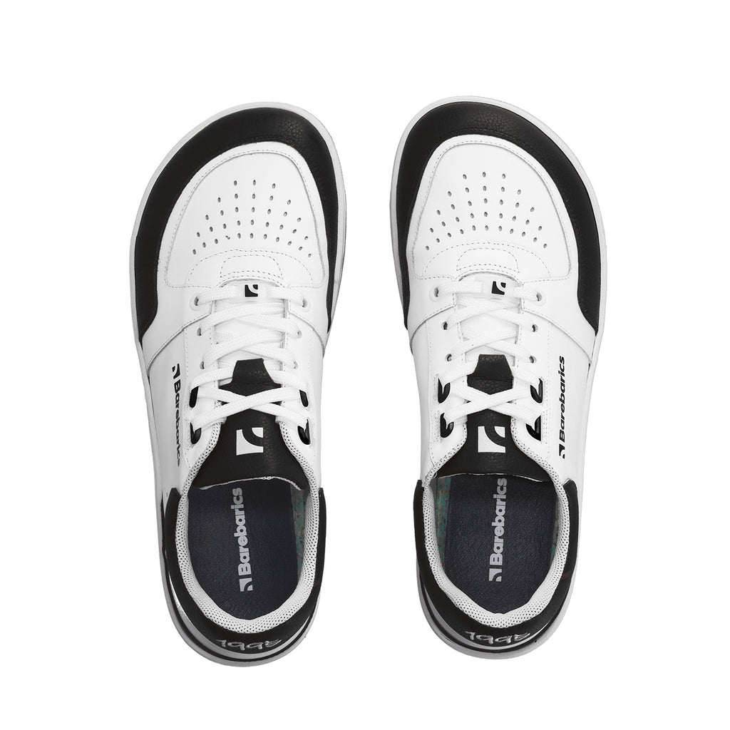 Barfuß Sneaker Barebarics Wave - Weiß & Schwarz