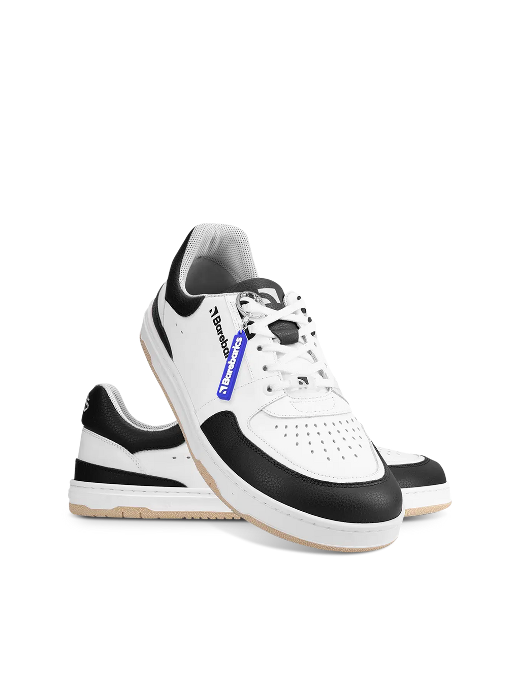 Barefoot Sneakers Barebarics Wave - White & Black