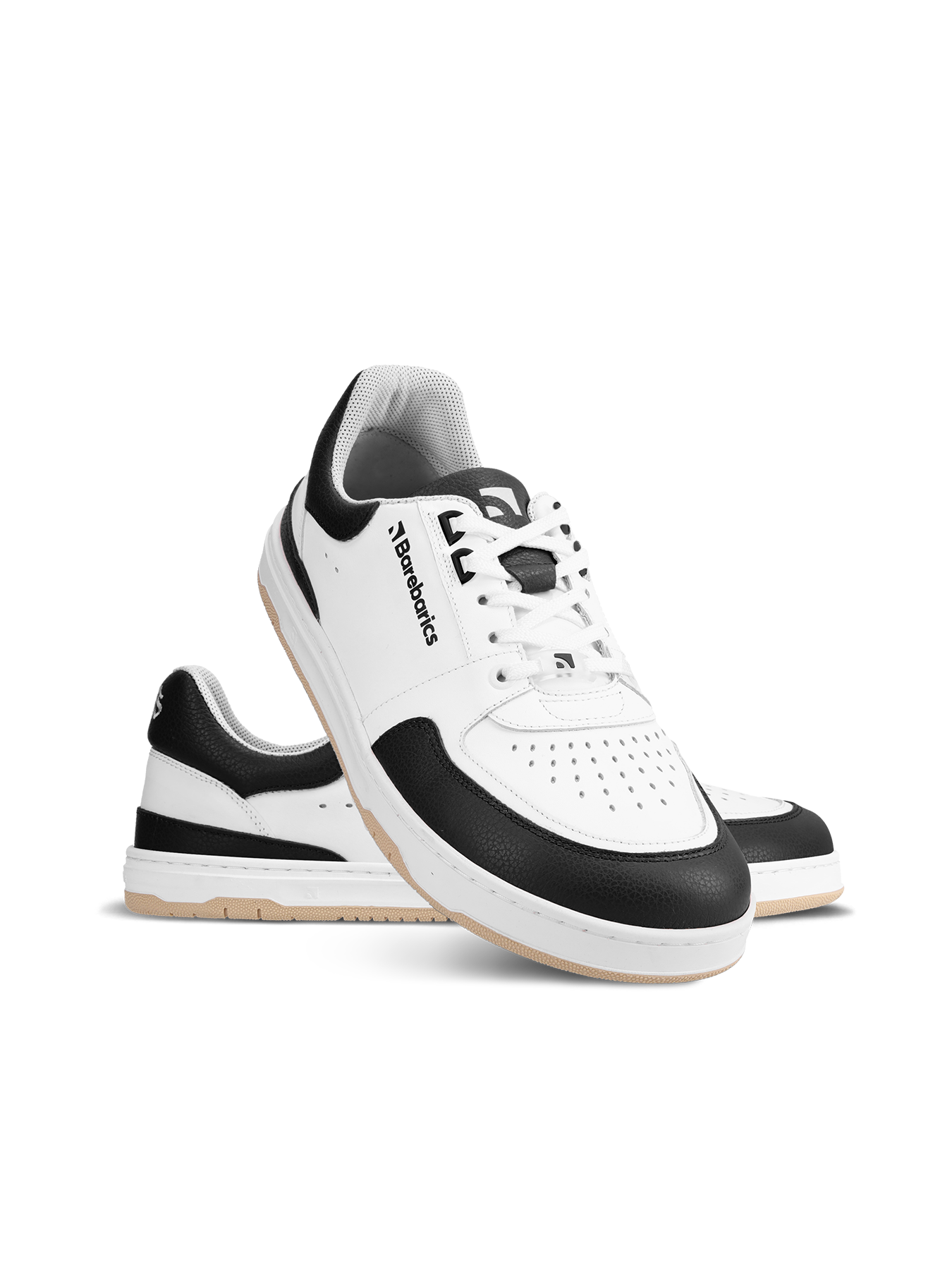 Barfuß Sneaker Barebarics Wave - Weiß & Schwarz