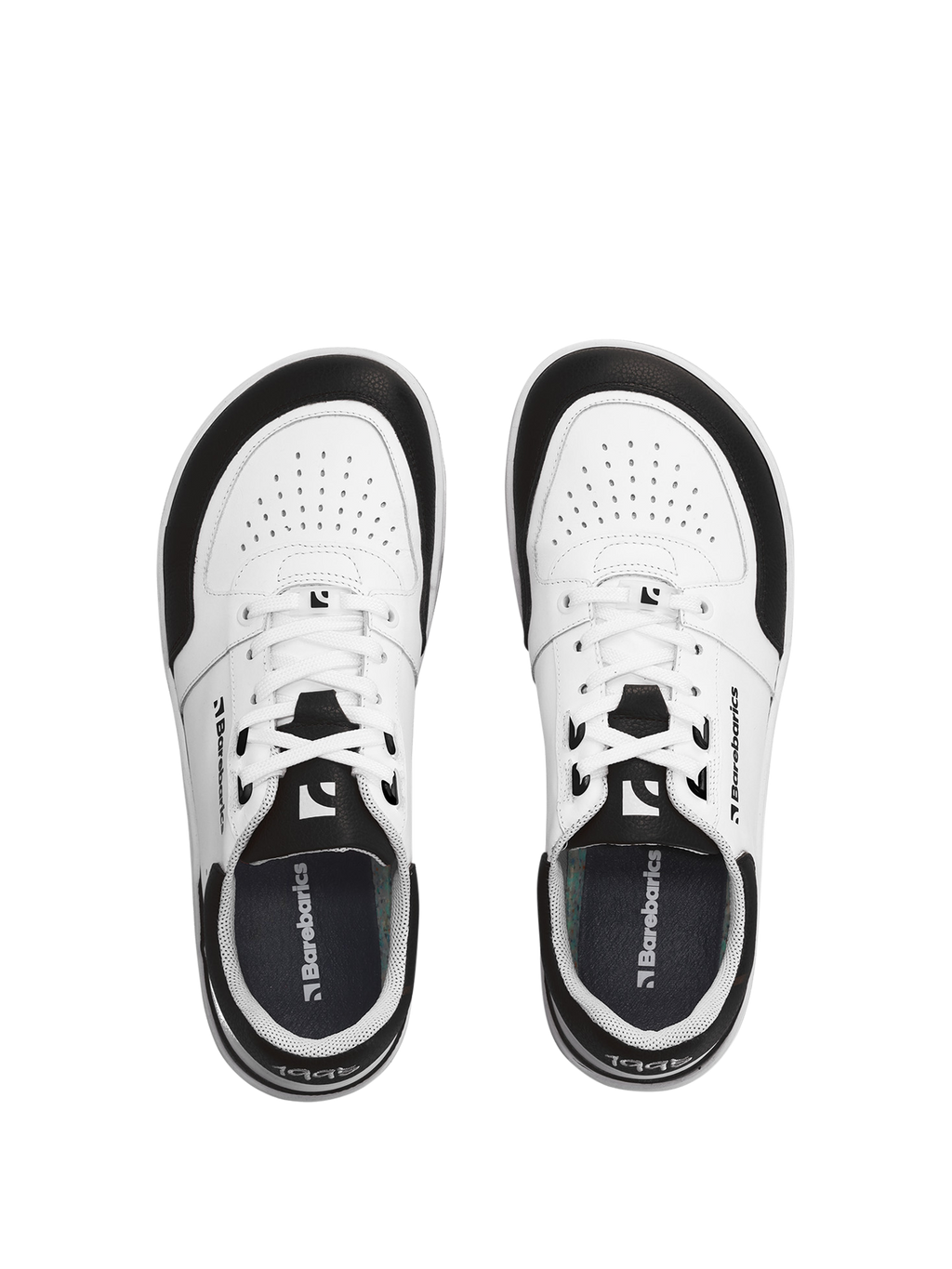 Barfuß Sneaker Barebarics Wave - Weiß & Schwarz