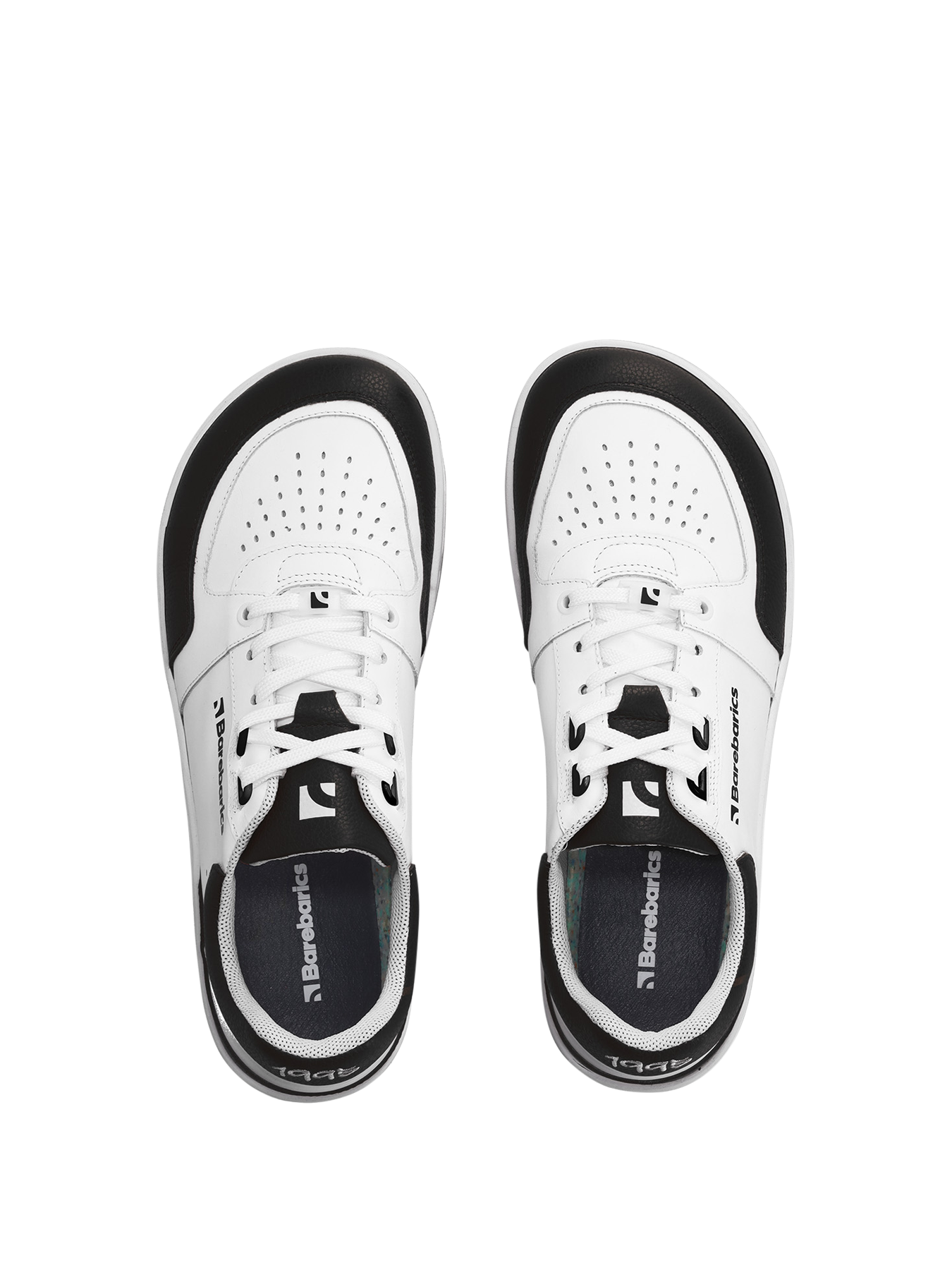 Barfuß Sneaker Barebarics Wave - Weiß & Schwarz