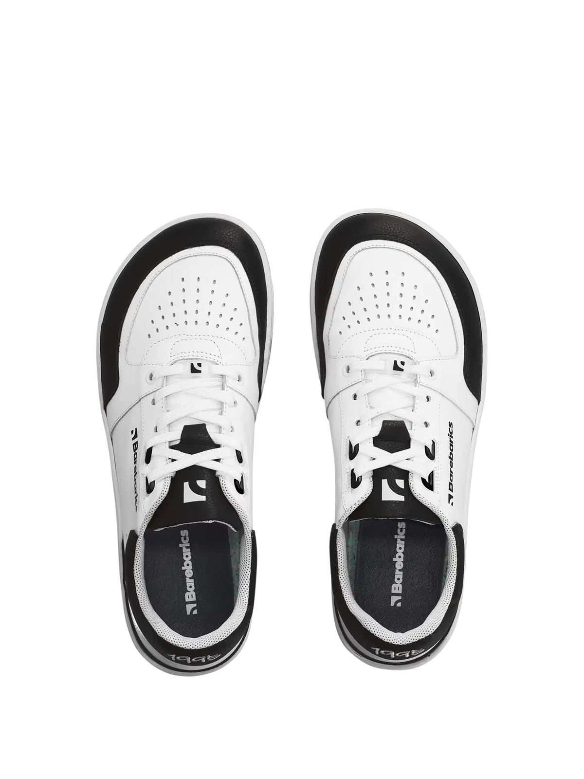 Barefoot Sneakers Barebarics Wave - White & Black