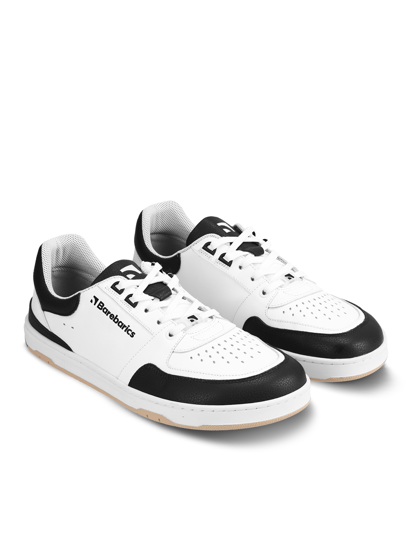 Barfuß Sneaker Barebarics Wave - Weiß & Schwarz