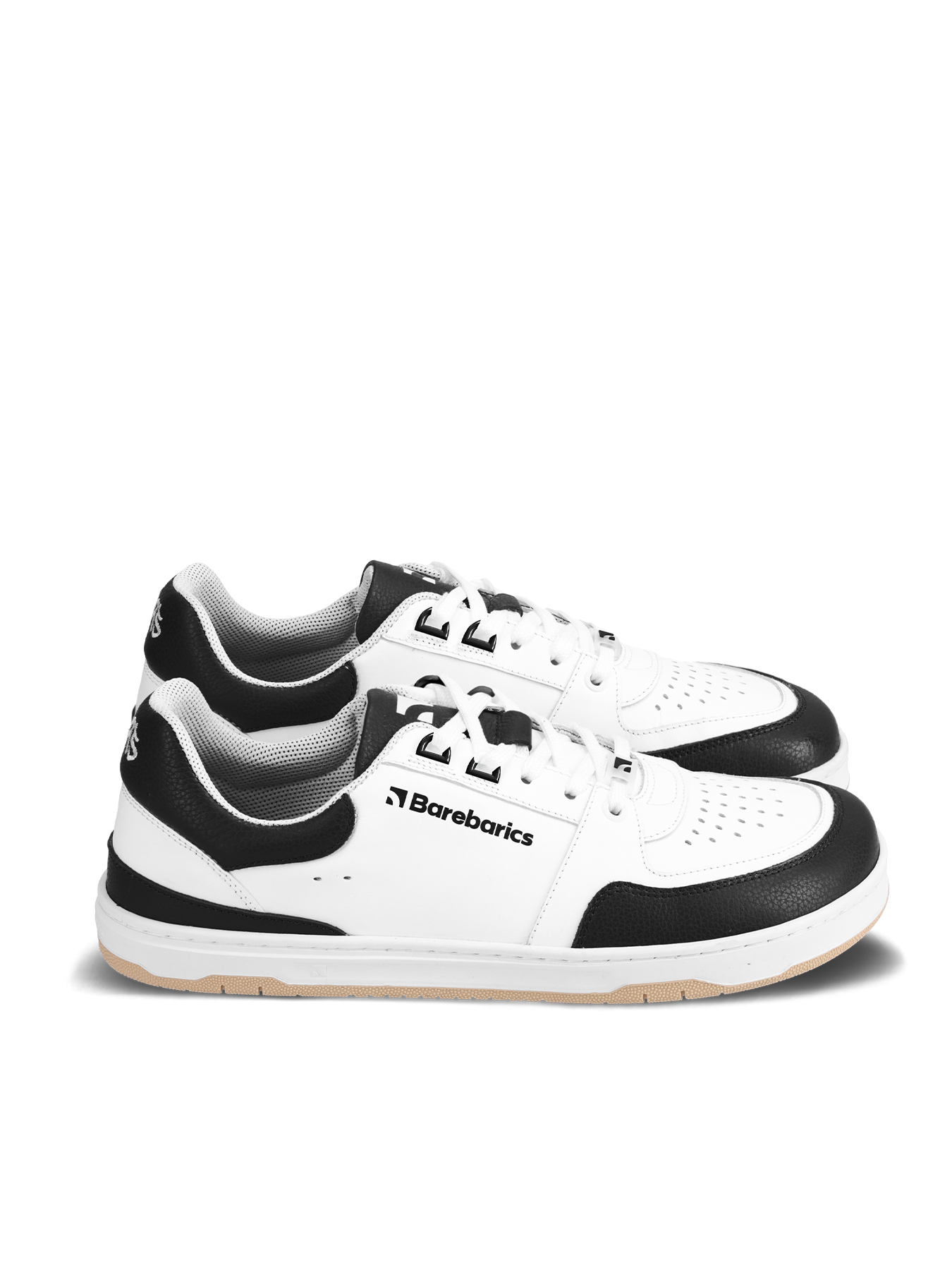 Barfuß Sneaker Barebarics Wave - Weiß & Schwarz