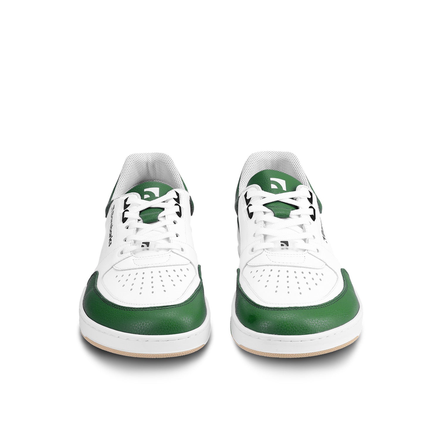 Barfuß Sneaker Barebarics Wave - Weiß & Dunkelgrün